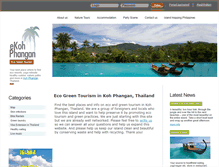 Tablet Screenshot of ecophangan.com